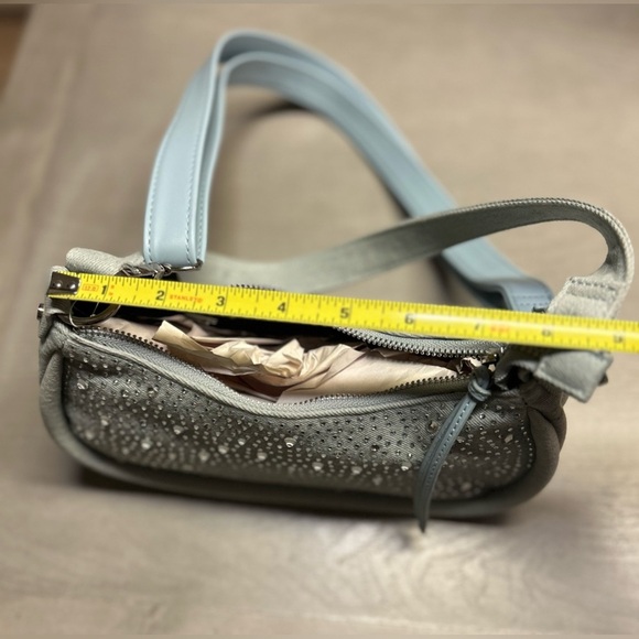 No Boundaries Women's Baguette Shoulder Bag with Crossbody Strap NWT - Picture 9 of 12